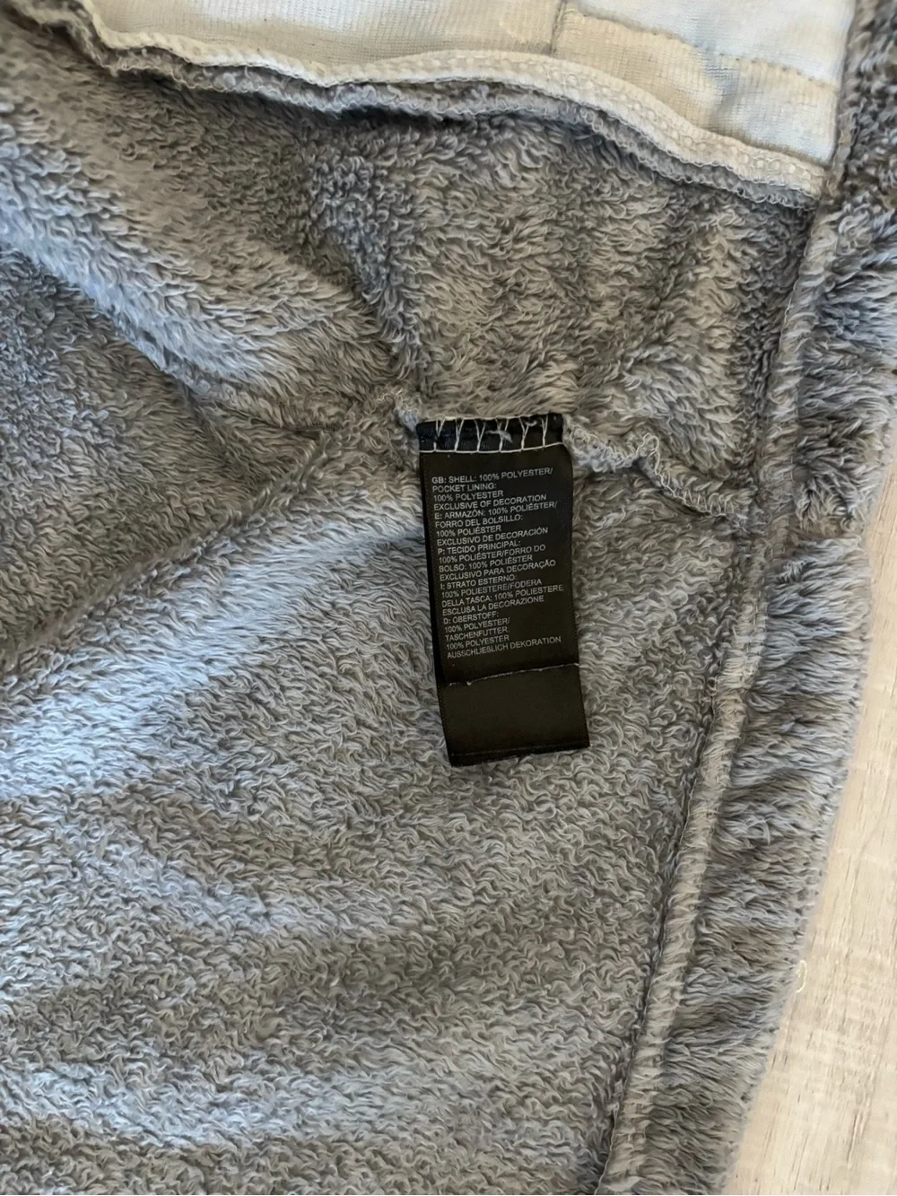 The North Face Fleece Jacket Gray Girls XL 18 Full Zip Cozy (Fits Women XS S)
